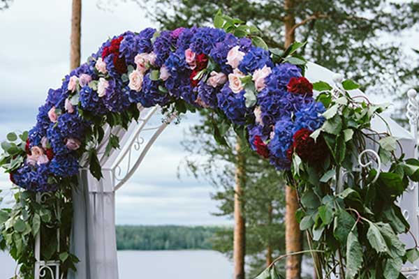 Wedding Ceremony, Chapel Flowers